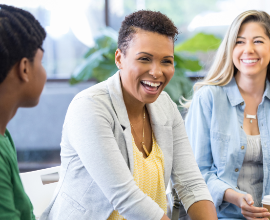 A meeting of charter school board members